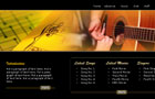 music website template 1